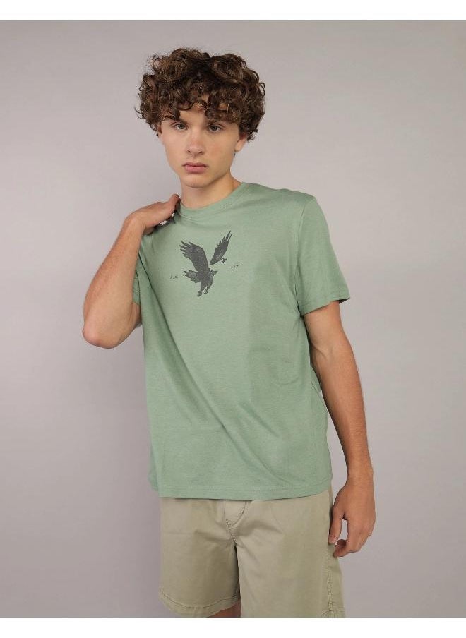 American Eagle - AE Logo Graphic T-Shirt - Image 1