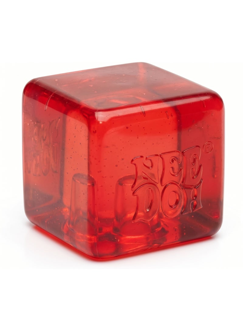 NeeDoh Sensory Stress Cube – High-Density Gel Filled Squishy Fidget Toy for Kids & Adults | Premium Matte Texture Stress Ball for Anxiety Relief & Autism Support | Durable Office Desk Decompression Accessory - Image 1