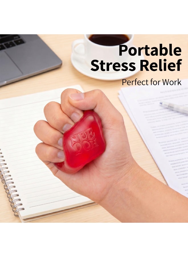 NeeDoh Sensory Stress Cube – High-Density Gel Filled Squishy Fidget Toy for Kids & Adults | Premium Matte Texture Stress Ball for Anxiety Relief & Autism Support | Durable Office Desk Decompression Accessory - Image 5