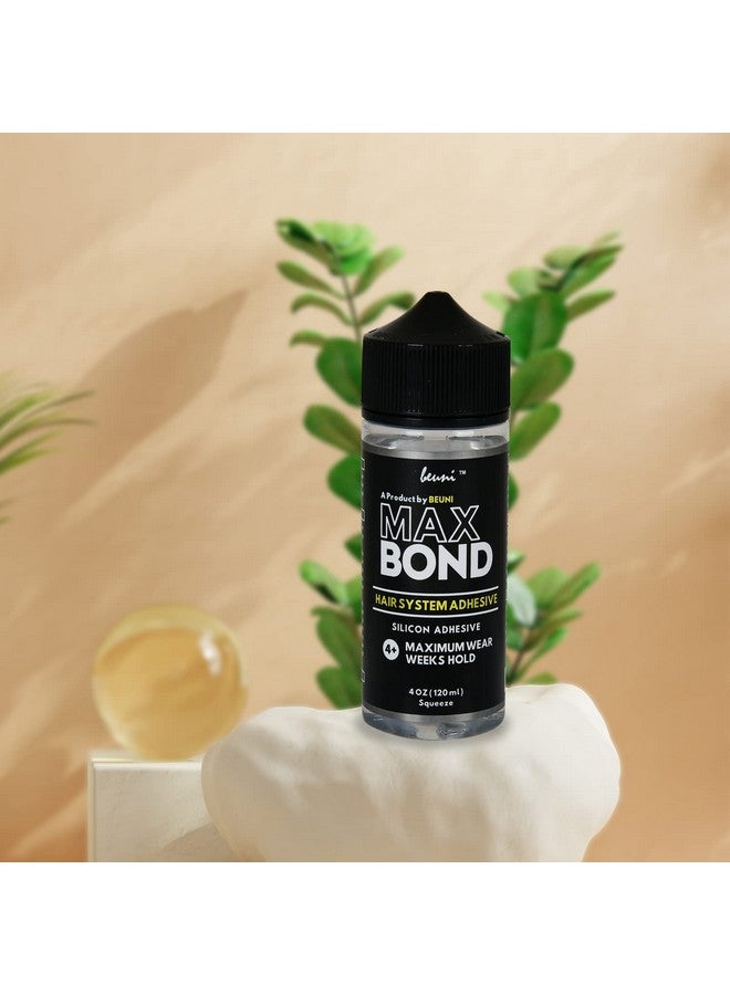 beuni Max Bond Adhesive Glue For Wigs Hair Wig Glue Strong Hold Adhesive Glue Invisible Bonding Wig Glue Waterproof (Pack Of 2) - (1 30Ml & 1 120Ml) - Image 5