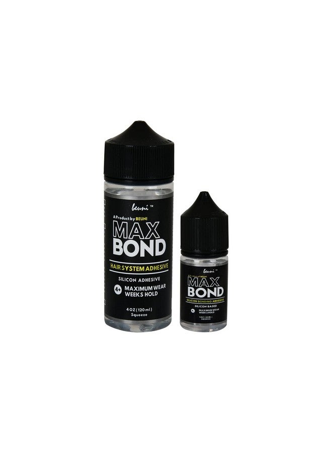 beuni Max Bond Adhesive Glue For Wigs Hair Wig Glue Strong Hold Adhesive Glue Invisible Bonding Wig Glue Waterproof (Pack Of 2) - (1 30Ml & 1 120Ml) - Image 3