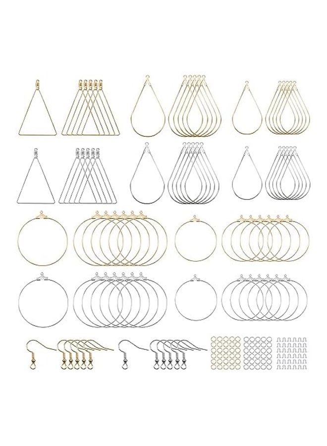 520pcs Earring Beading Hoop Set with Earring Fi  - Image 2