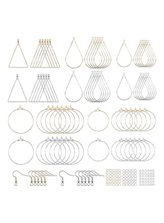 520pcs Earring Beading Hoop Set with Earring Fi  - Image 1