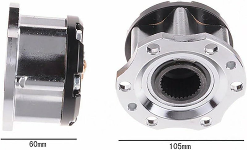 QASULER Free Wheel Locking Hubs for Toyota - Image 2