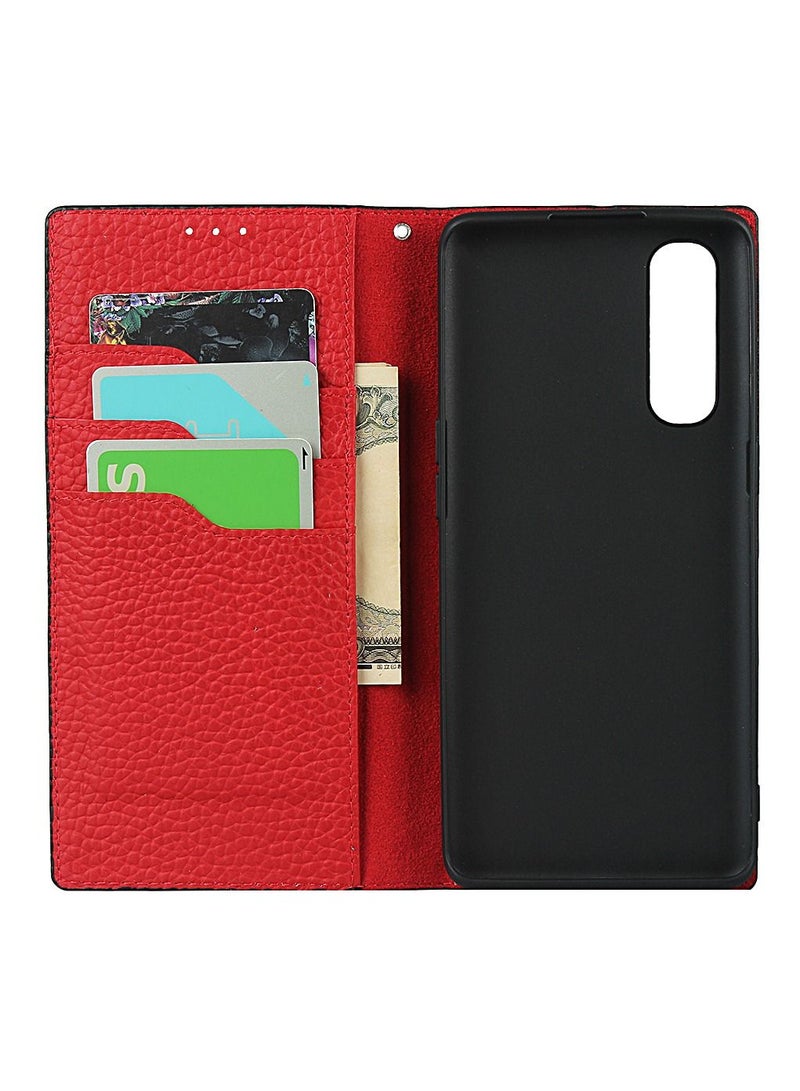 Suteni Flip Cover Card Slots Leather Phone Case for Oppo - Image 2