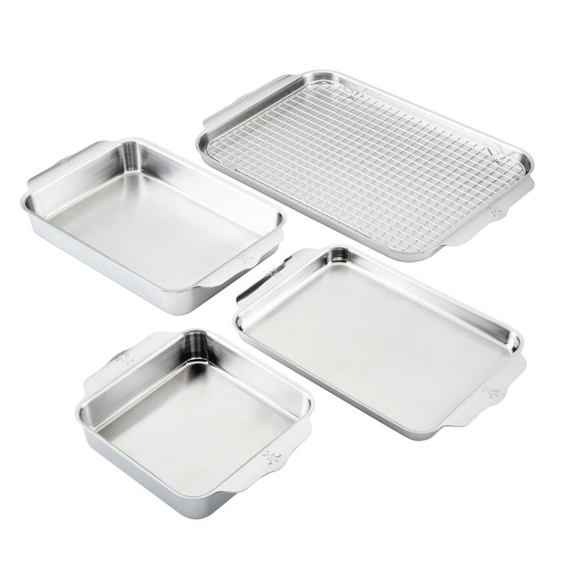 Hestan  OvenBond Collection  Stainless Steel Baking Sheet Set 5Piece