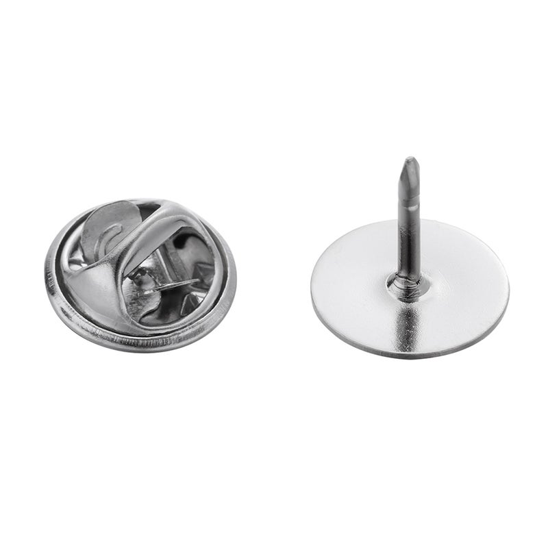 200 Pcs Thorn Horse Buckles Delicate Tie Tacks (Nickel Base 10mm) - Image 1