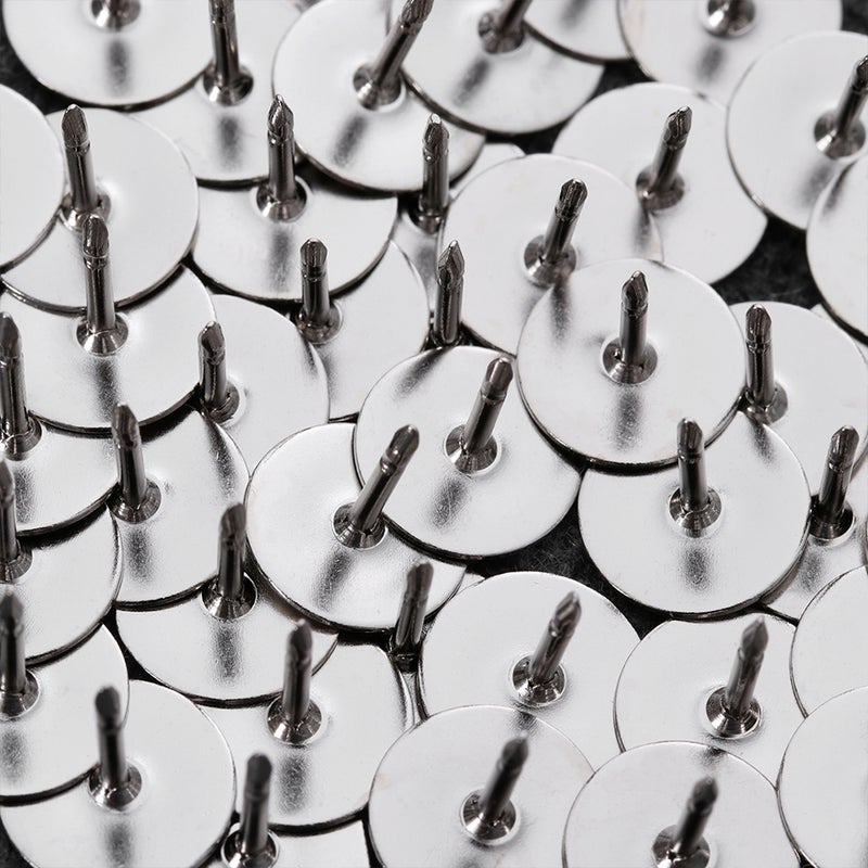 200 Pcs Thorn Horse Buckles Delicate Tie Tacks (Nickel Base 10mm) - Image 5
