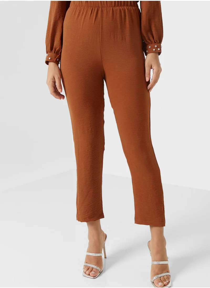 Khizana Embellished Detail Tunic & Pant Set