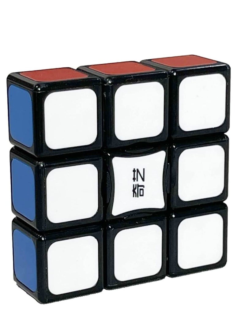1x3x3 Floopy Cube Black 1x3x3 Speed Cube Puzzle - Image 1