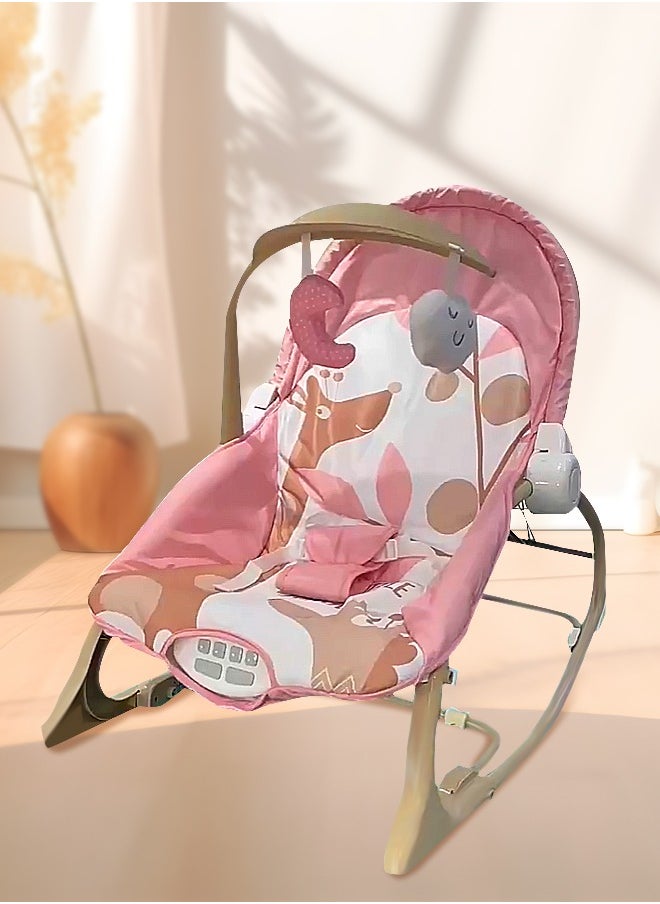 Baby Rocking Chair Baby Bouncer Portable Infant Rocking Chair Toddler Swinging Chair Adjustable and Foldable Toddler Rocker Baby Bouncer Seat for Baby 0-6 Months - pzsku/Z815FB72106A77509D4FEZ/45/_/1727061338/349d7862-4416-4a71-ad88-ea3c2010de52