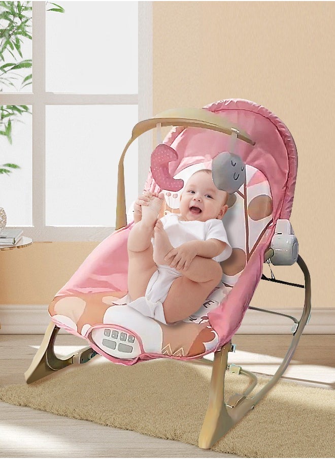 Baby Rocking Chair Baby Bouncer Portable Infant Rocking Chair Toddler Swinging Chair Adjustable and Foldable Toddler Rocker Baby Bouncer Seat for Baby 0-6 Months - pzsku/Z815FB72106A77509D4FEZ/45/_/1727061348/a07d1fec-b647-45cb-aa18-ed80caed7d83