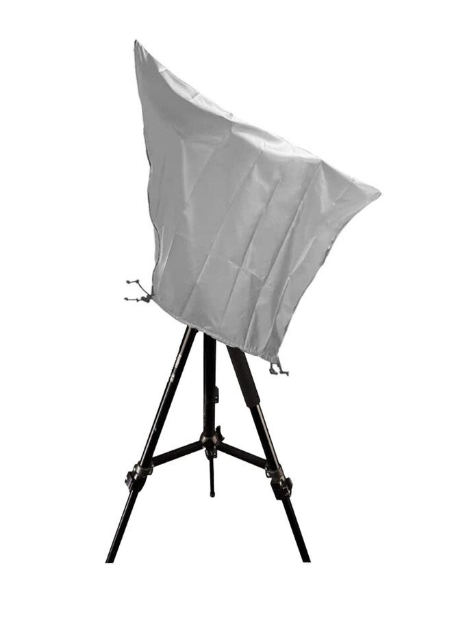 SUNSURE - Valid Brand SUNSURE Dustproof Telescope Cover 39x29in Protective Waterproof Telescope Cover with Adjustable Drawstring for indoor or Outdoor Use, Silver, 59x33in, Tc02 - Image 1