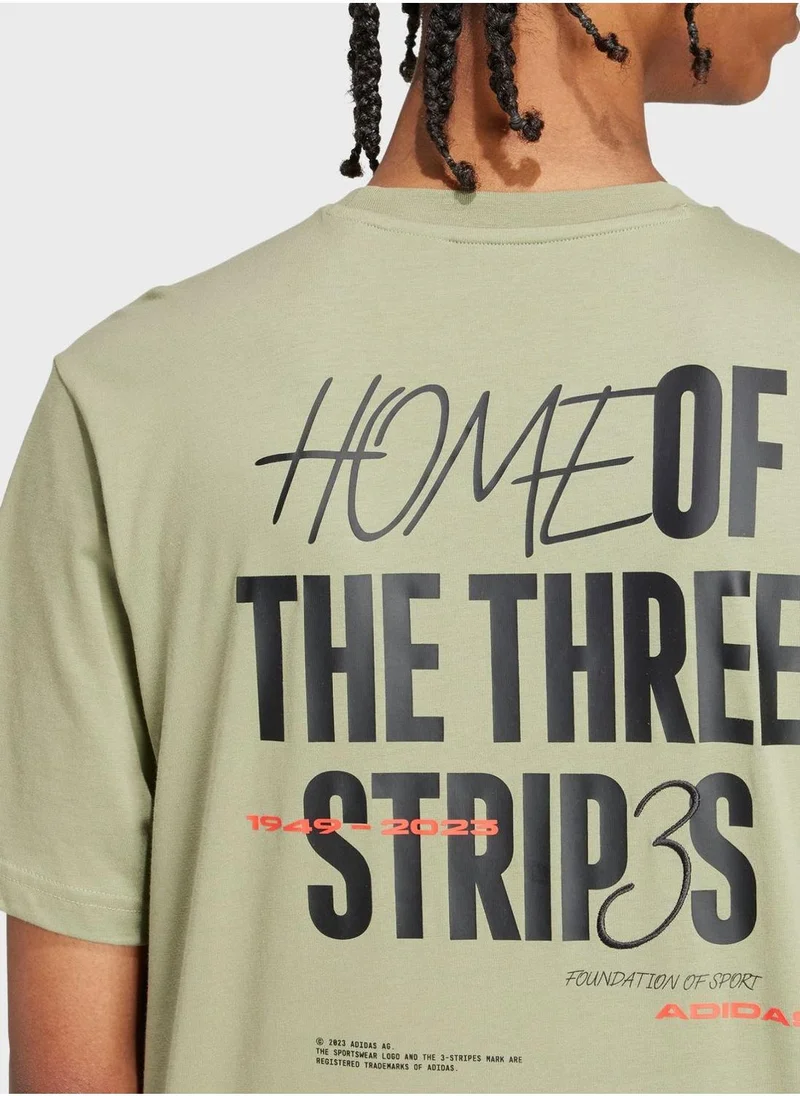Adidas Brand Love Signature Graphic T-Shirt