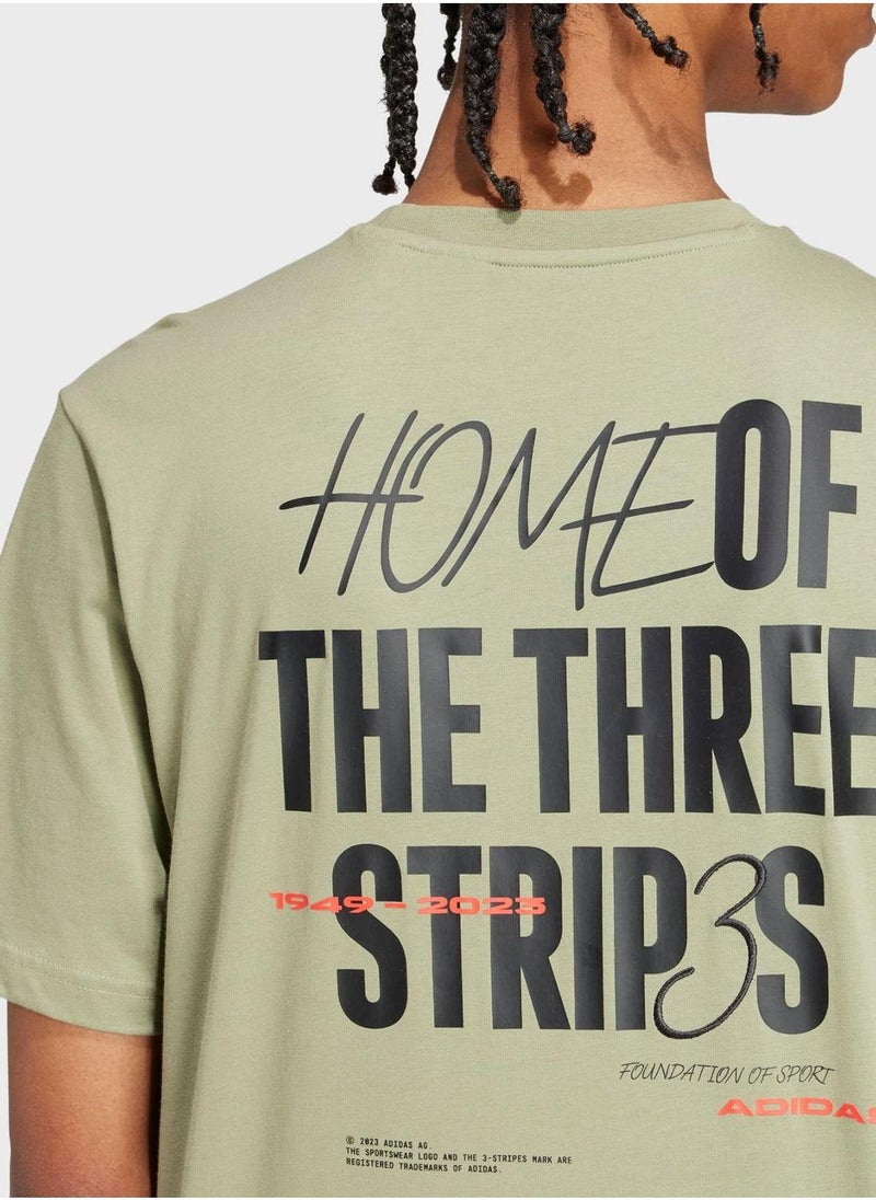 Adidas - Brand Love Signature Graphic T-Shirt - Image 1