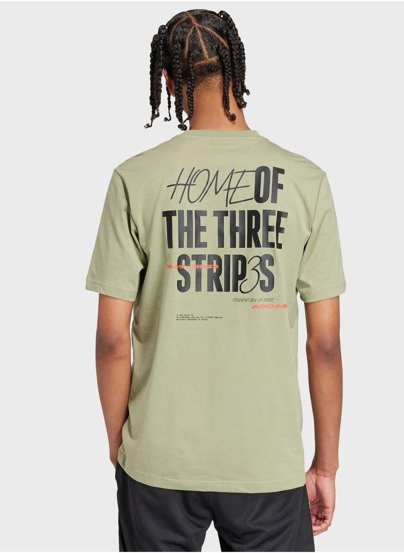 Adidas - Brand Love Signature Graphic T-Shirt - Image 1