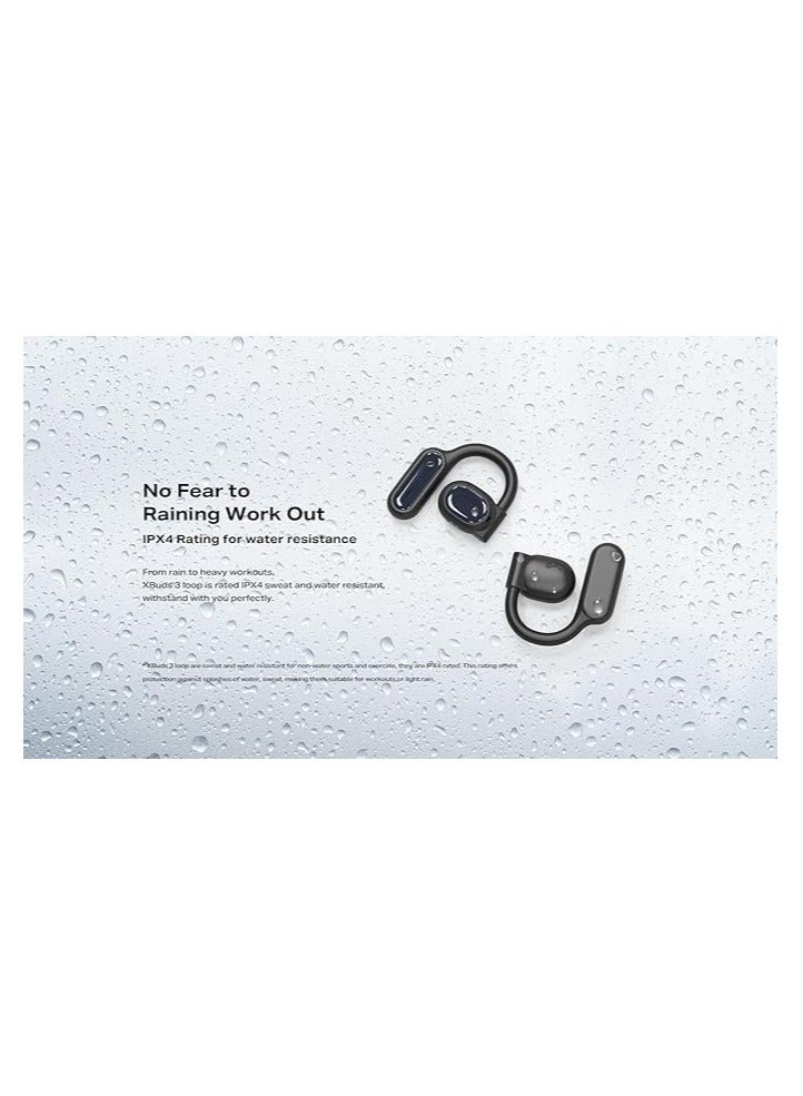 3 Loop- XEOE01 : Bluetooth Open-ear Earbuds, Clear Calls & Sound with 4 Mics, ENC Noise Cancellation, Long Battery life 36 hours, Wireless earphone, IPX4 Water resistant, 1 Year Warranty  - Image 3