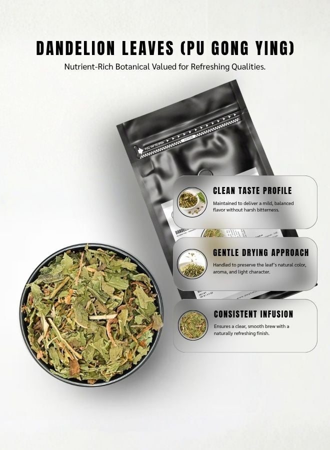 AWAFI MILL Dandelion Leaves 100g | Dried Dandelion Greens | Bold Herbal Brew | Loose Leaf - Image 5