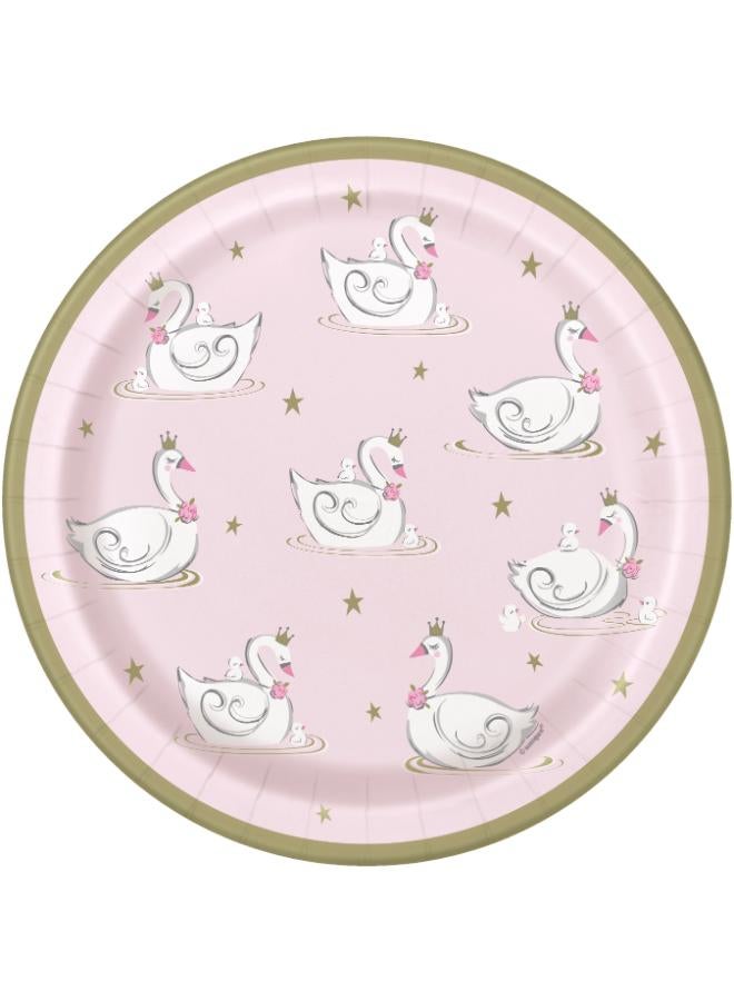 Unique Swan Birthday Plate 9'' - Image 1
