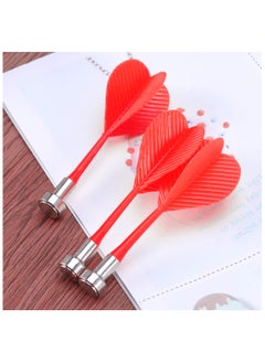 Generic Safety Magnetic Dart with Metal Tips for Standard Dart Board Game 3Pcs, Red  - Image 2