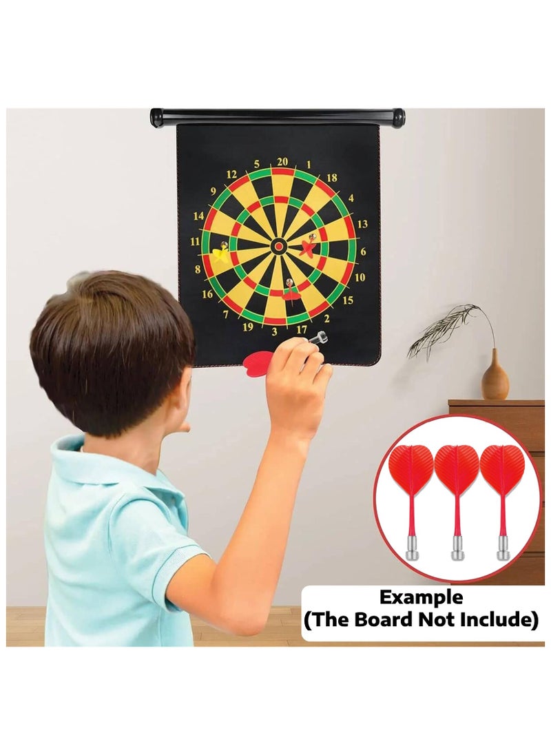 Generic Safety Magnetic Dart with Metal Tips for Standard Dart Board Game 3Pcs, Red  - Image 4