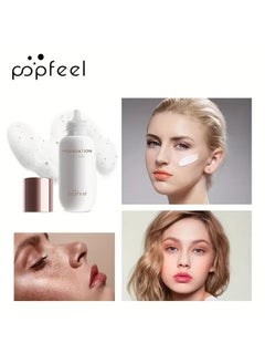 popfeel POPFEEL Color-Changing Foundation - Matte Finish, Creamy Texture, Ideal for Mixed Skin | Daily Wear | Modern Compact Design  - Image 2