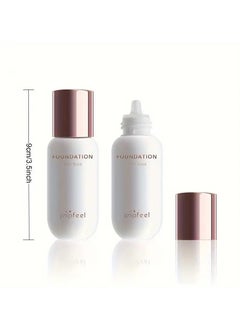 popfeel POPFEEL Color-Changing Foundation - Matte Finish, Creamy Texture, Ideal for Mixed Skin | Daily Wear | Modern Compact Design  - Image 3
