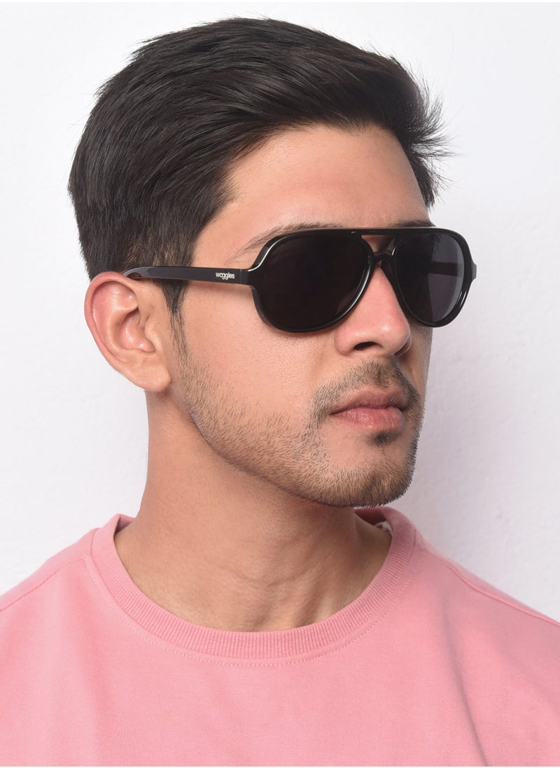 Woggles - Raven Polarized Aviator Sunglasses - Image 1