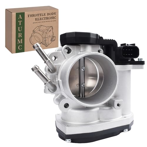 ATURMC Electronic Throttle Body Assembly Compatible with Hyundai Santa Fe Sonata Tucson Kia Magentis Optima Rondo Sorento Sportage 2.0L 2.4L L4 Replacement Part # S20229 977-791 35100-3E100 - Image 1