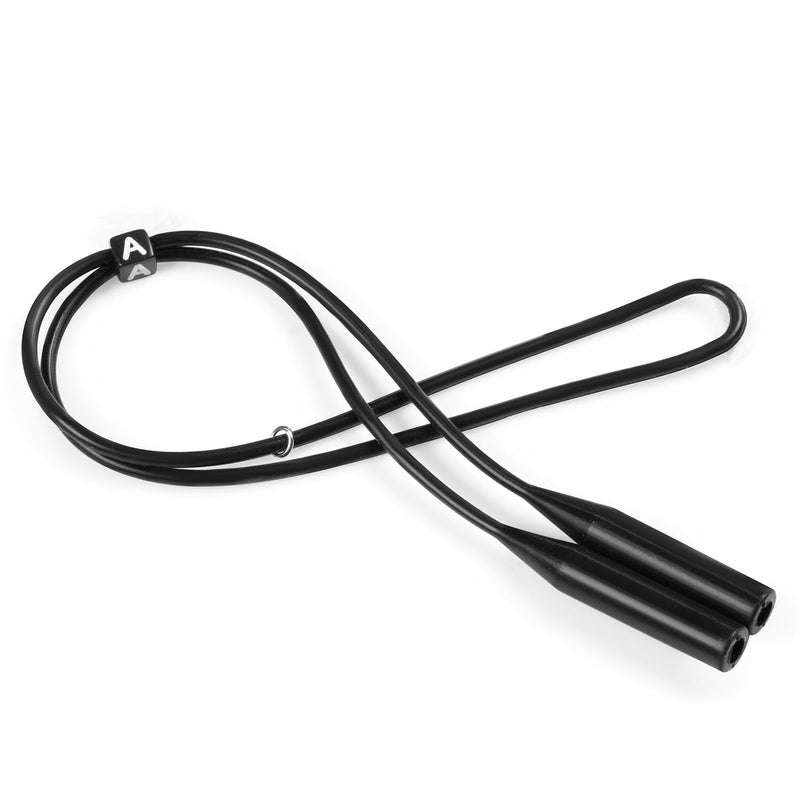 AEC SilFlex Adjustable Silicone Glasses Strap – Sport Sunglass Holder Retainer Cord Around Neck | Soft Elastic Sweatproof Eyewear Accessory for Men, Women & Kids - Image 1