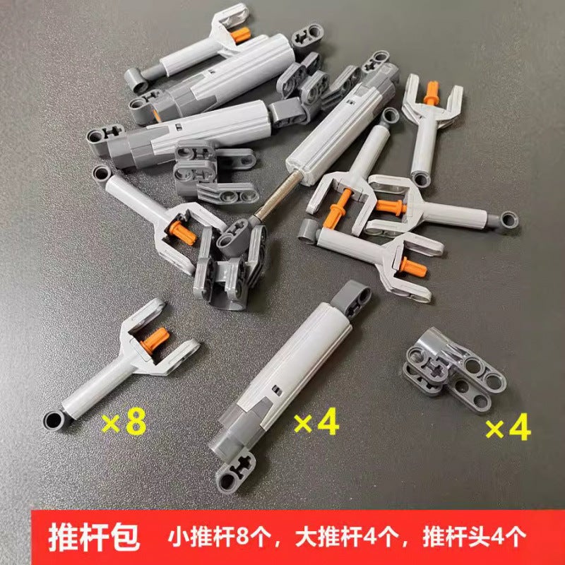 Compatible With Lego Parts Gear Technology Building Blocks Parts Small Particle Mechanical Accessories Spliced Building Blocks Bulk Parts Weighing - Image 3