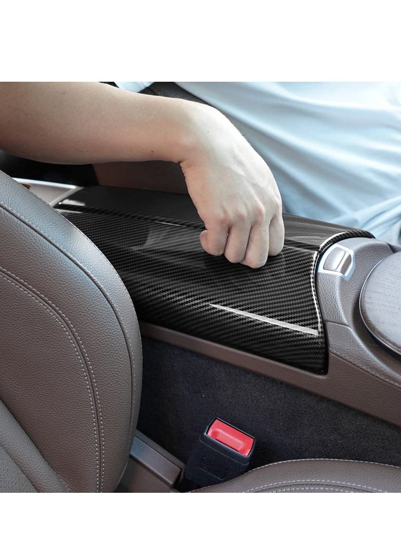 Car Center Console Armrest Storage Box Cover for Mercedes Benz C Class W205 GLC X253, Middle Protective Cushion Interior Trim