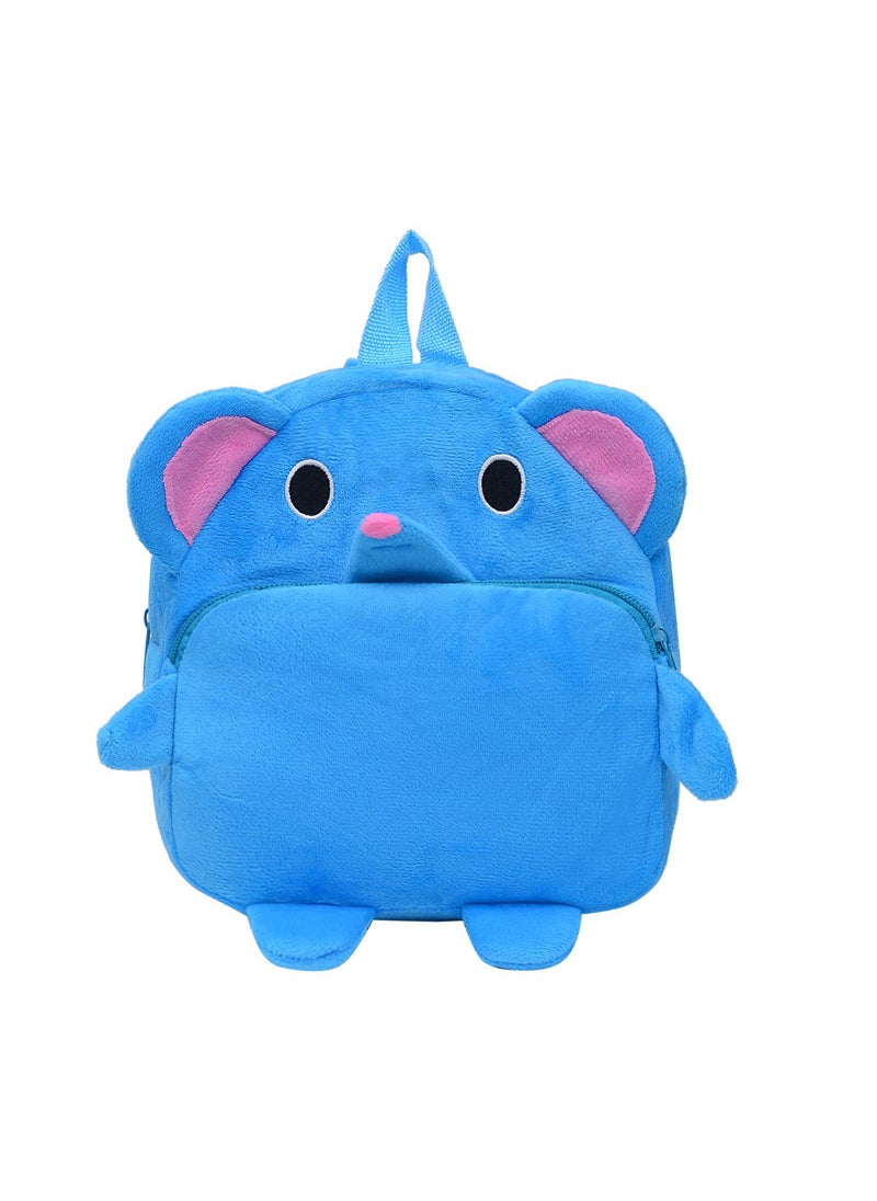 Generic Cute Toddler Plush Backpack Cartoon Schoolbag Little Elephant 
