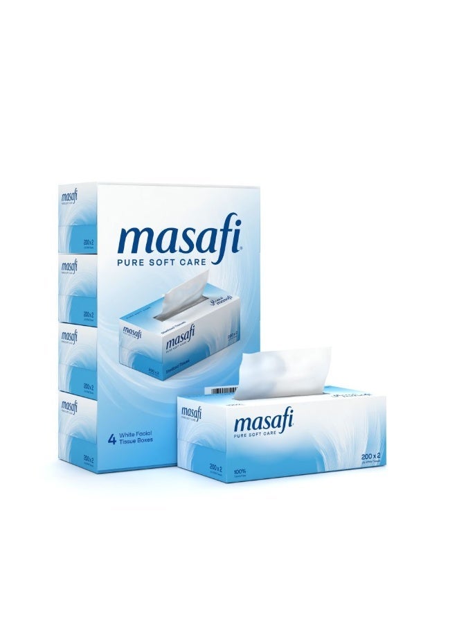 Masafi Facial Tissues 200 Sheets x 2 Ply - Image 5