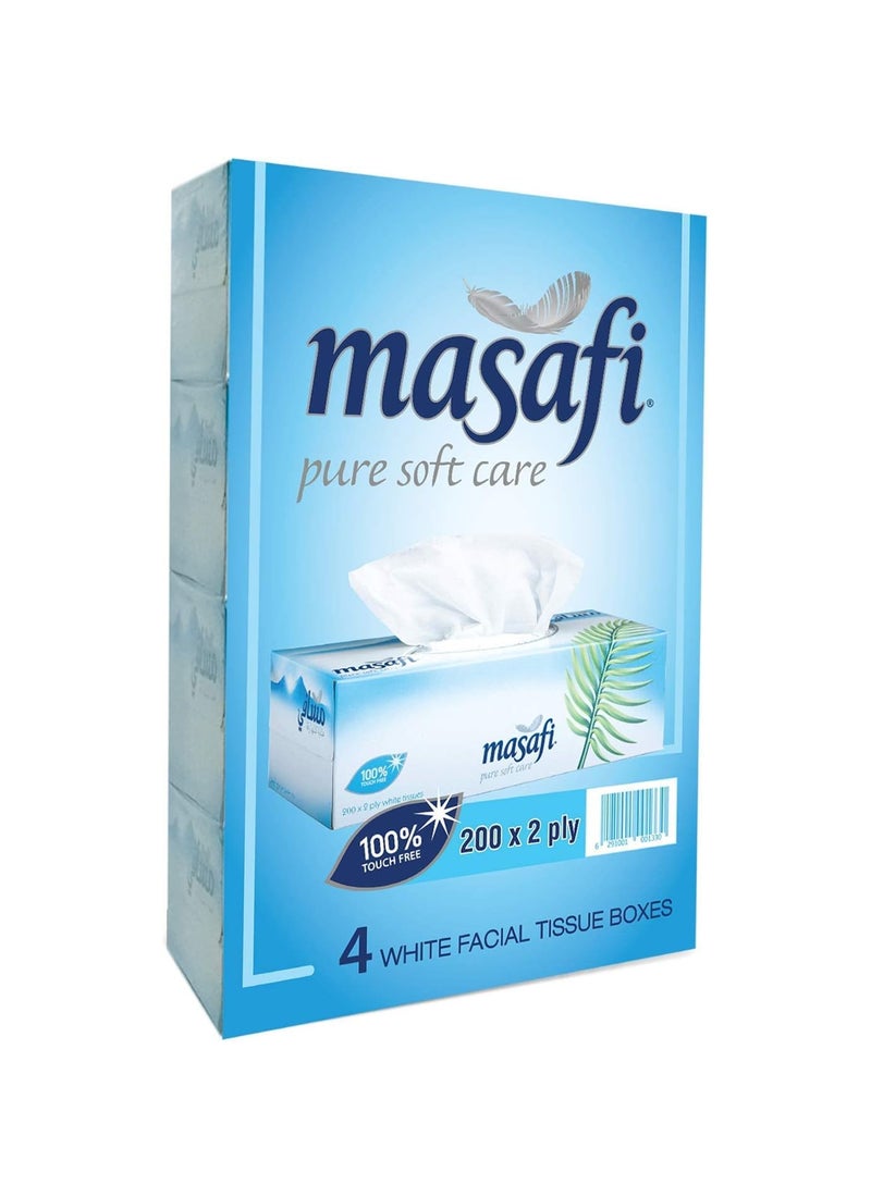 Masafi Facial Tissues 200 Sheets x 2 Ply - Image 1