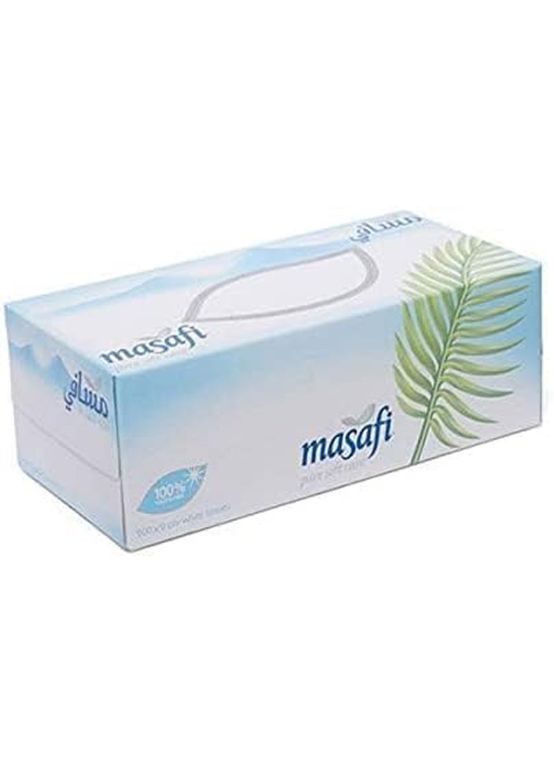 Masafi Facial Tissues 200 Sheets x 2 Ply - Image 2
