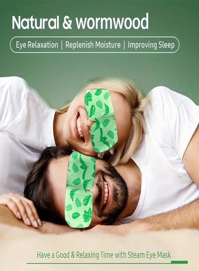 Hirglow Steam Eye Mask for Dry Eyes, Dark Circles & Puffiness - Self-Heating Disposable Warm Eye Masks (10 Pack), 30-40 Min Relaxation, Eye Strain & Stress Relief for Men & Women, Unscented - Image 5