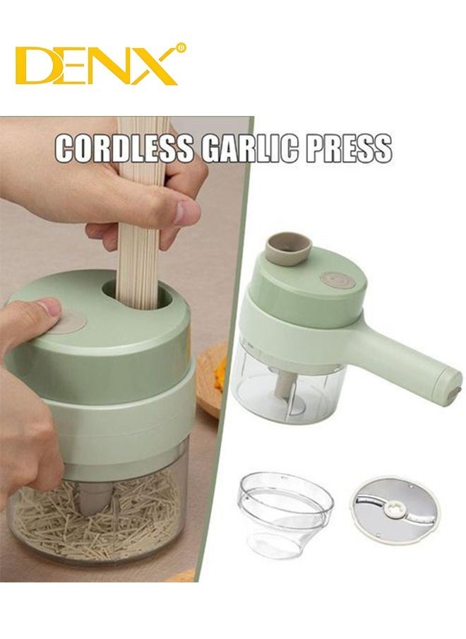 Denx - Portable, Multi-Functional, Cordless, Rechargeable Electric Vegetable Slicer - Image 1