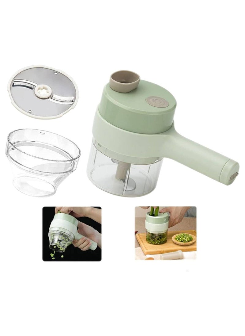 Denx Portable, Multi-Functional, Cordless, Rechargeable Electric Vegetable Slicer  - Image 5