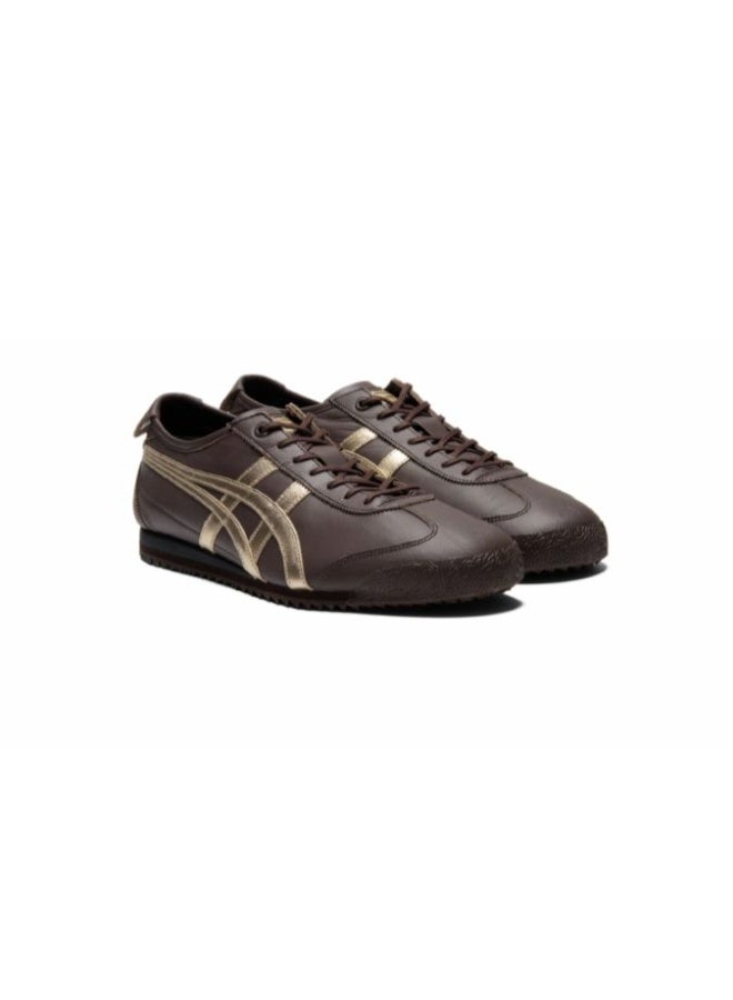 أونيتسوكا تايجر حذاء رياضي كازيون Onitsuka Tiger mexico 66 SD باللون بني شوكولاتي - Image 4