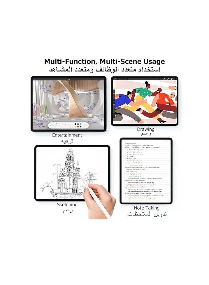 Pencil for iPad 9th & 10th Generation with Palm Rejection, Stylus Pen Compatible with Apple iPad【2018-2022 All Gen】, iPad 6/7/8/9/10, iPad Pro 11/12.9-inch, iPad Mini 5/6, iPad Air 3/4/5 (White)  - Image 3
