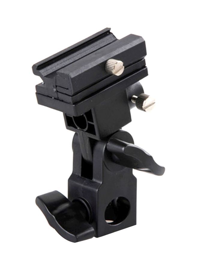 NIBEMINENT Umbrella Holder Flash Bracket For Studio Light Black  - Image 1