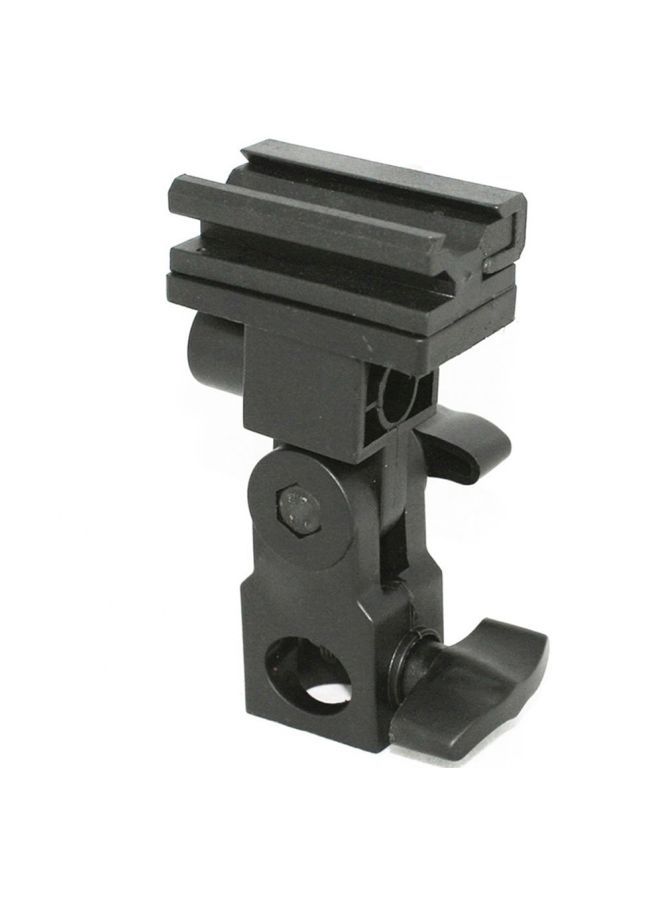 NIBEMINENT Umbrella Holder Flash Bracket For Studio Light Black  - Image 4