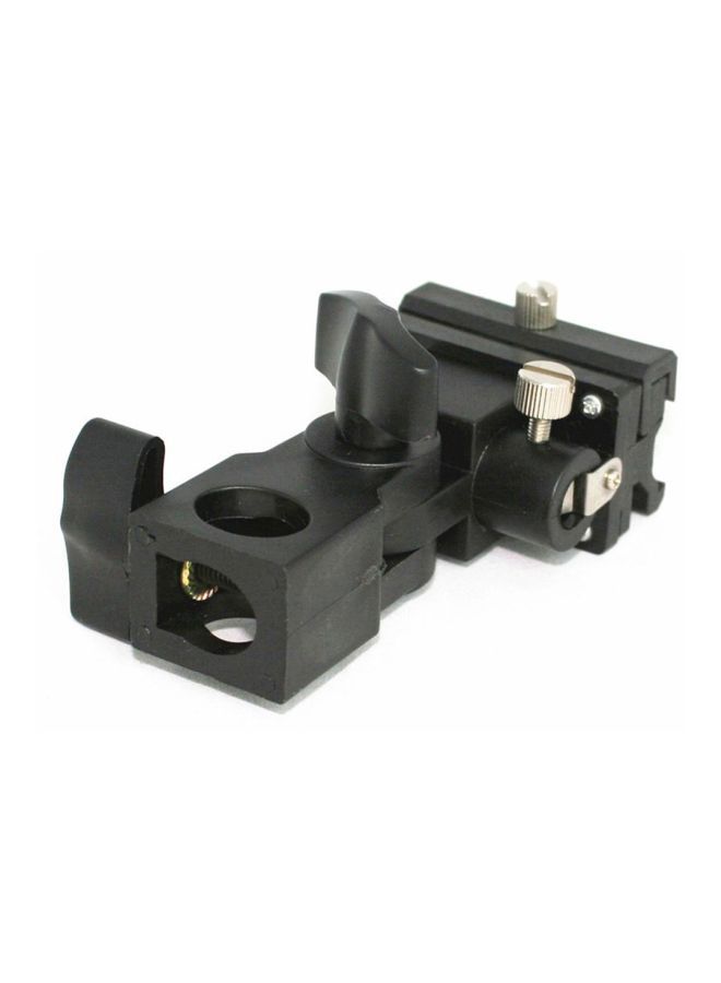 NIBEMINENT Umbrella Holder Flash Bracket For Studio Light Black  - Image 3