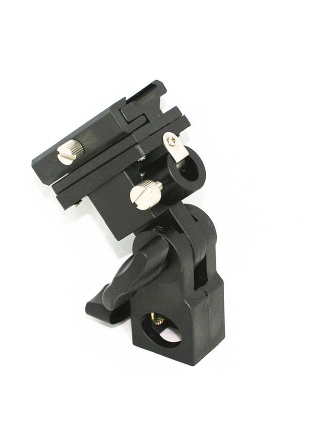 NIBEMINENT Umbrella Holder Flash Bracket For Studio Light Black  - Image 5