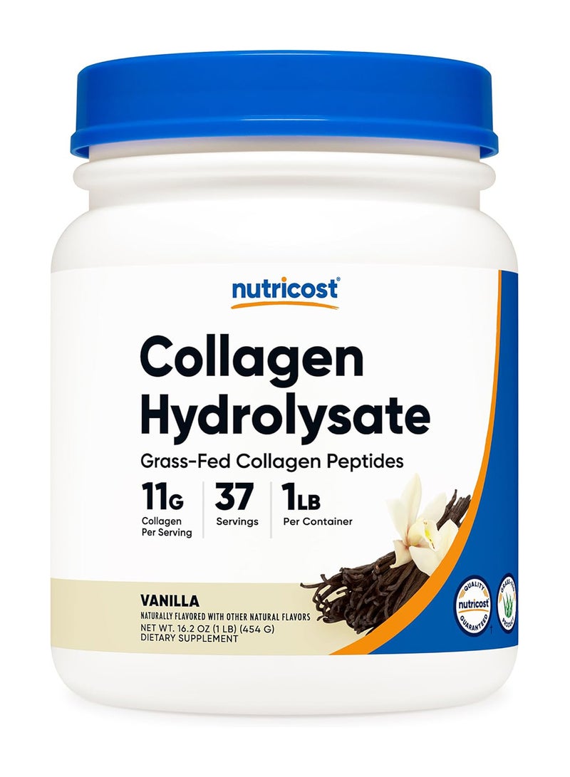 مسحوق الكولاجين العشبي 1 رطل 454 جم فانيليا - Image 1