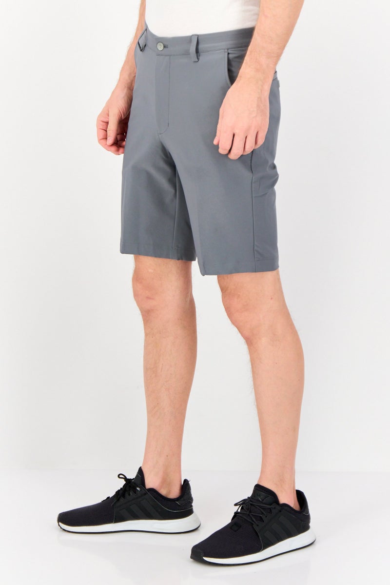 Greg Norman Men Sportswear Fit Golf Shorts, Grey  - Image 2