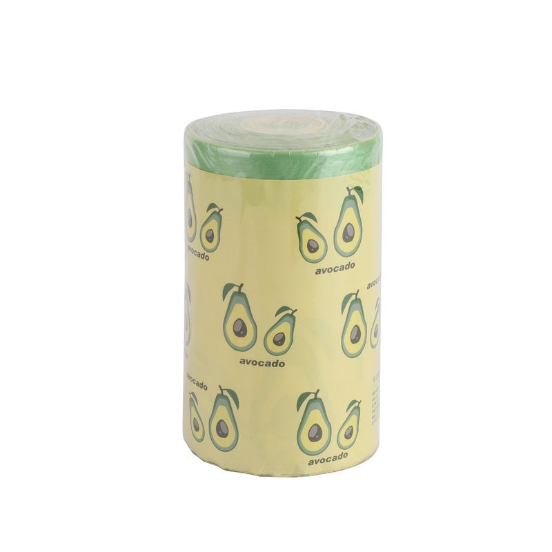 Household Portable Automatic Closing And Pulling Dormitory Plastic Bag Cartoon Printing Thickened Drawstring Garbage Bag - Image 1