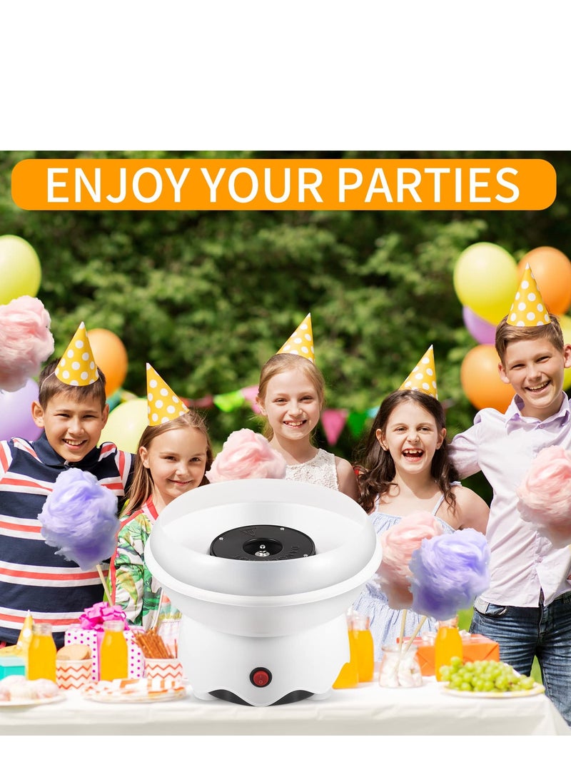 SYOSI - Mini Cotton Candy Machine for Kids, Includes Sugar Scoop and Sticks, for Birthdays, Parties, and Home Use - Image 1