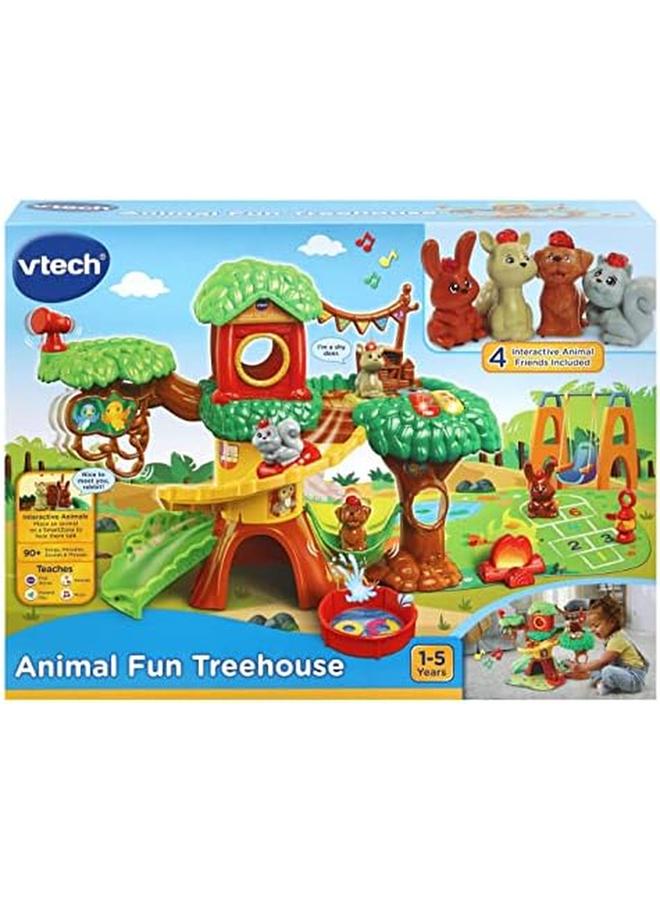 vtech Animal Fun Treehouse Interactive Toy For Kids With Phrases And Sounds Suitable For Boys And Girls 1 2 3 4 Plus Years - Image 2